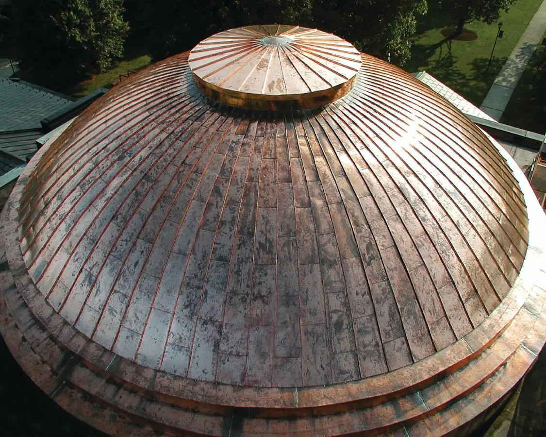 Craftsman Roofing crew installing a new roof in Theodore Roosevelt Island